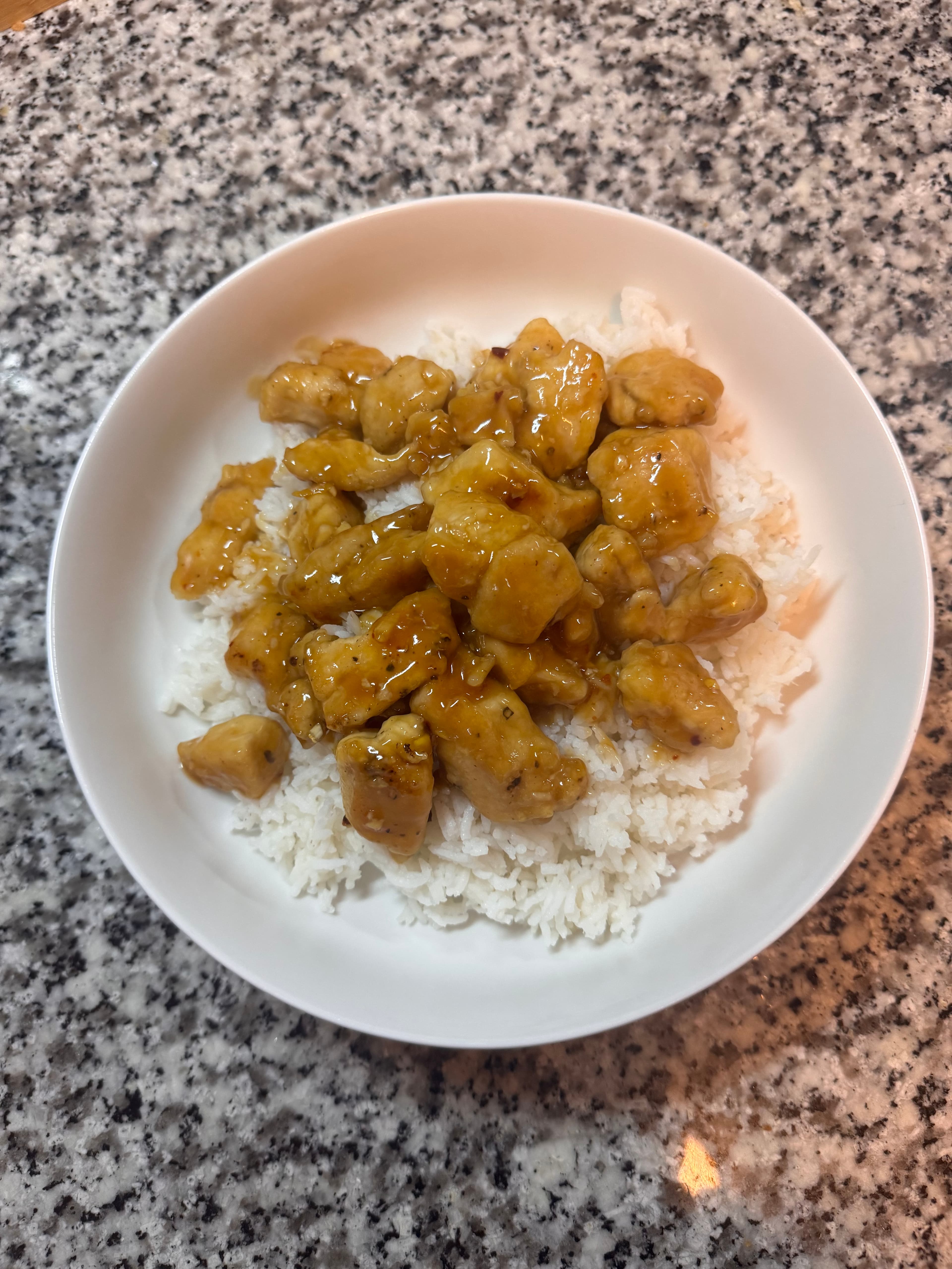 Orange chicken